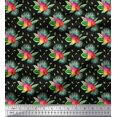 thumbnail image 1 of Soimoi Rayon Fabric Leaves Tropical Print Fabric by the Yard 42 Inch Wide, 1 of 1