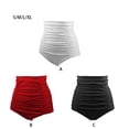 thumbnail image 2 of Xingzhi Dive Into Style High Waist Swimsuit Bottom Must-Have For Beach Lovers Wide Applications White M, 2 of 6