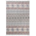 thumbnail image 1 of Casavani Geometric Cotton Mat Living Area Rug, Black 2x3 feet, 1 of 6