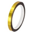 thumbnail image 1 of Unique Bargains Gold Tone Metalized Tape 1/2 Inch x 55 Yards Decor Tape for DIY, 1 of 6