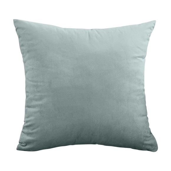 SLYNSHome Clearance Throw Pillow Covers 16X16 inch Cozy Velvet Pillowcases Solid Color Pillow Cases Soft Cushion Covers for Couch Sofa Bed - Light Green