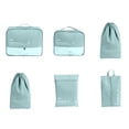 thumbnail image 2 of Dvkptbk Travel Backpack Packing Cubes for Travel, 6 Set Luggage Organizers with Shoe Bag, Electronics Bag, Cosmetics Bag, Compression Cells, Accessories Bags with Lightweight Fabric, 2 of 6