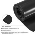 thumbnail image 3 of Unique Bargains Tube Rétractable en PVC Noir 103mm Plat 4m pour Grand Pack de Batteries, 3 of 5