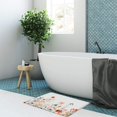 thumbnail image 3 of LIVILAN Flower Bath Mat, Floral Rugs, 3 of 7