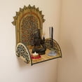 thumbnail image 3 of Wooden Pooja Temple for Home and Office Engineered Wooden Wall mounted Temple Assemble Required., 3 of 7