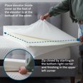 thumbnail image 2 of LUCID Base d'Ascenseur de Matelas Abordable Ajustable Alternative 7 Pouces, 2 of 4