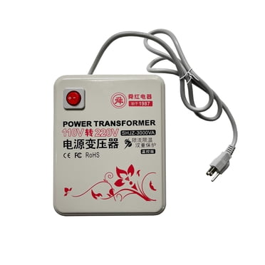 INTBUYING Convertisseur de Tension 3000W 110V vers 220V Transformateur Élévateur pour Appareil Ménager