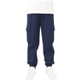 thumbnail image 1 of Birdeem Spring Children Pants Men Work Pants Children Pocket Guard Pants Casual Outwear Pants, 1 of 7