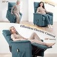 thumbnail image 4 of HOMCOM Power Lift Chair Recliner for Elderly with Remote Control, 4 of 10