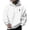 White, variant on LUOGENLI Hoodies for Men Zip up Navy Blue Mens Fashion Casual Letter Part Print Hooded Pullover Long Sleeve Hooded Sweater Tops Hoodies for Men Carhartt Dark Blue Purple Size M