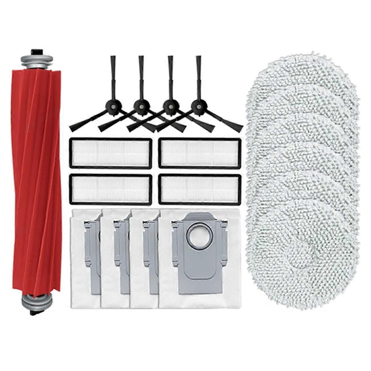 For Roborock Robot Vacuum Cleaner Brush Filter Mop Cloth Dust Bags