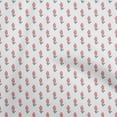 thumbnail image 1 of oneOone Velvet Red Fabric Dot Craft Projects Decor Fabric Printed By The Yard 58 Inch Wide, 1 of 4