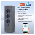 thumbnail image 2 of Dual Voltage WiFi Biometric Access Control System Proximity Keypad Standalone Controller Door, 2 of 7