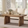 thumbnail image 5 of Rectangle Coffee Table, 47-Inch Wood Rectangular Living Room Table, 5 of 5