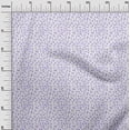 thumbnail image 3 of oneOone Velours Violet Tissu à Fleurs Tissu pour Robe Tissu Imprimé Tissu au Mètre 58 Pouces de Large, 3 of 4