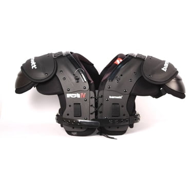 Barnett MARK IV football shoulder pad pro, OL-DL, black color