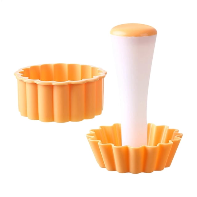 Cake Mould Dough Tart Kit Cutting Set Round Cookie Cutter Pie Non Stick Food Reusable Removable Baking Tool