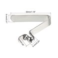 thumbnail image 2 of Unique Bargains 7x6mm Kayak Paddle Snaps, Hollow Button Single Pin Lock Tube Spring Clips for Tent Pole, 10 Pack, 2 of 6