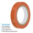 thumbnail image 3 of Unique Bargains 32.8Ft Tennis Racket Badminton Racquet Grip Finishing Tapes, Orange 3 Pack, 3 of 5