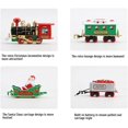 thumbnail image 4 of Christmas  Set Christmas  Set With Sounds And Lights Electric Rail Car Toy Mini  Toy Set For Christmas And Home Decoration, 4 of 8