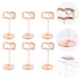 thumbnail image 3 of 6Pcs Note Clamps Holder Book Shaped Photo Clips Wedding Message Holder, 3 of 8