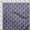 thumbnail image 3 of oneOone Silk Tabby Medium Blue Fabric Abstract Craft Projects Decor Fabric Printed By The Yard 42 Inch Wide, 3 of 4