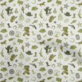 thumbnail image 1 of oneOone Cotton Flex Light Green Fabric Cowboy Craft Projects Decor Fabric Printed By The Yard 40 Inch Wide, 1 of 5