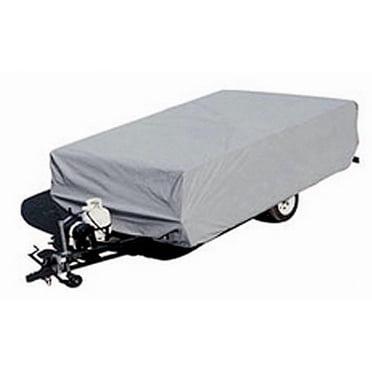 Convient aux 2006-2008 Columbia Northwest Aliner Adco Housse de Roulotte Escamotable 2892 Housse de VR; pour Récepteur Auto-Attelage Roulotte; Respirant et Résistant aux UV Modéré; Gris; Polypropylène; avec Sac de Rangement