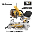 thumbnail image 2 of DEWALT 20V MAX* Scie à Mitaines de 7-1/4 Po, Sans Fil (DCS361M1), 2 of 5