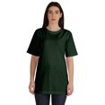 thumbnail image 1 of Inkmeso T-Shirt Basique en Coton à Col Rond pour Femmes Coupe Ample Décontracté Long Haut d'Entraînement, 1 of 8