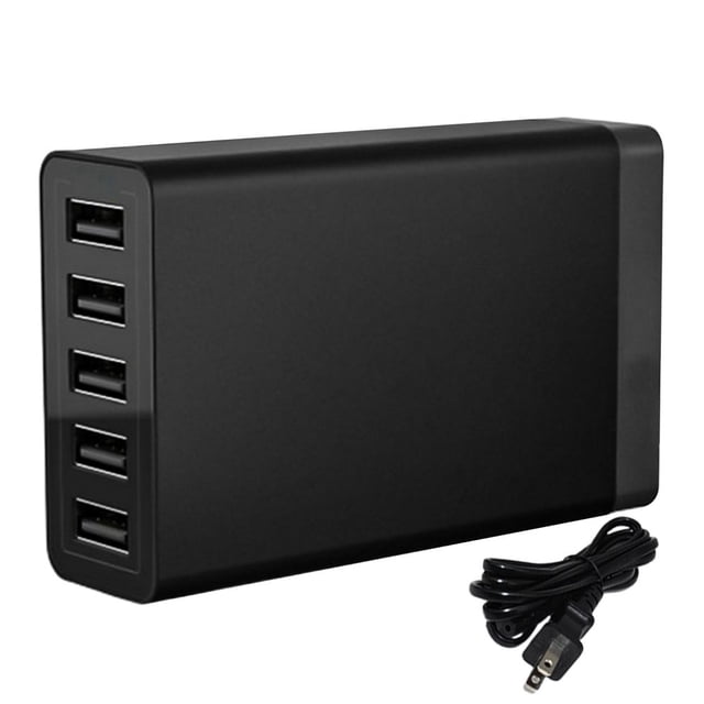 1 Set Multi-port Charger High Power US Plug 5/10 Ports USB Phone Charger Adapter Phone Accessories for Home