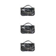 thumbnail image 1 of QualitChoice Modèle Sac Cosmétique Commode Femmes Sac de Rangement Sac de Transport Contenant le Type 3 3Set d'Organisateur de Maquillage de Voyage, 1 of 6