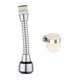 thumbnail image 1 of Agiferg Faucet Splash Head Extension Extender Household Tap Water Shower Water Saving Rotatable Filter Nozzle, 1 of 1