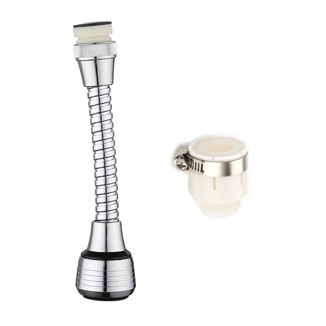 Agiferg Faucet Splash Head Extension Extender Household Tap Water Shower Water Saving Rotatable Filter Nozzle