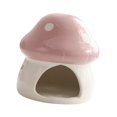 thumbnail image 4 of S SERENABLE Maison en Céramique pour Hamster Mignonne Extérieure Robuste Habitat pour Rats Gerbilles Écureuils Rose, 4 of 9