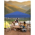 thumbnail image 2 of 10x10 Pop Up Canopy Tent Outdoor Canopy with No Removable Sidewall One-Person Set Up Heavy Duty Commercial Instant Tent Shelter-Blue, 2 of 6