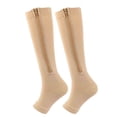 thumbnail image 2 of TopLLC Chaussettes Zippées pour Varices, Chaussettes Compressées, Chaussettes à Pression Exposée, Chaussettes de Sport Chaussettes de Course bits bits, 2 of 4