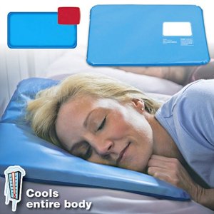 Refroidissement d'été Oreiller glacé Refroidisseur encastré Mat Sleeping Therapy Relax Muscle Therapies Oreil glacé