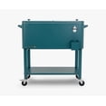 thumbnail image 4 of Permasteel 80QT Patio Cooler w/Removeable Basin - 110 cans - Teal, 4 of 6