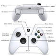 thumbnail image 5 of CNKOO Wireless Controller for Xbox One Seamless-Operation Pc Controller Smooth-Action Game Joystick Immersive and Adaptive Gaming Controller for Xbox Camouflage Green, 5 of 5