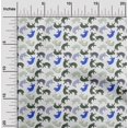thumbnail image 2 of oneOone Polyester Spandex Blue Fabric Animal Cat Sewing Craft Projects Fabric Prints By Yard 56 Inch Wide, 2 of 4