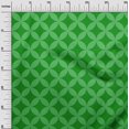 thumbnail image 3 of oneOone Cotton Flex Green Fabric Geometric Sewing Craft Projects Fabric Prints By Yard 40 Inch Wide, 3 of 4