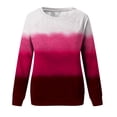 thumbnail image 4 of 2023 Sweat à Capuche Surdimensionné pour Femmes Mode Décontractée Manches Longues Col Rond Imprimé Sweat-Shirt Hauts Blouse Costumes Halloween/noël 50 % de Réduction Liquidation, 4 of 4