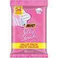 thumbnail image 1 of BIC Silky Touch Women's Disposable Razors, With 2 Blades, Pretty Pastel Razor Handles, 18 Count Value Pack of Shaving Razors, 1 of 8