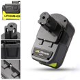 thumbnail image 4 of For Ryobi 18V 5000mAh P108 RB18L40 Lithium Ion Rechargeable Battery Pack Power Tools Battery Ryobi ONE+, 4 of 6