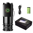 thumbnail image 1 of Mini flashlight super power flash, LED mini cap light, super bright small handheld pen light, mini rechargeable flashlight, suitable for maintenance/night outdoor/gathering/camping/emergency situation, 1 of 11