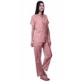 thumbnail image 3 of Moomaya Ensemble de Pyjama à Manches Courtes Imprimé pour Femmes Chemise de Nuit Boutonnée Imprimée, 3 of 6