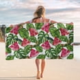 thumbnail image 4 of Microfiber Beach Towel Super Lightweight Colorful Bath Towel Sandproof Beach Blanket Multi-Purpose Towel For Travel Swimming Pool 30x60 Inch, 4 of 8