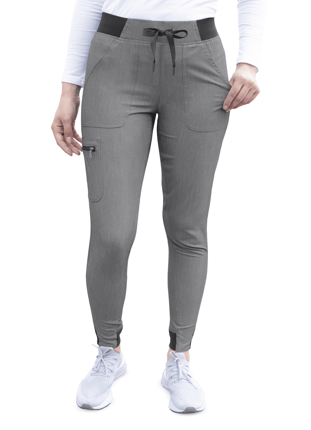Adar Pro Heather Sarraus pour Femmes - Pantalon de Sarrau Jogger de Yoga Ultime