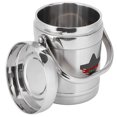 thumbnail image 3 of Hot 1.2L StraightShaped Stainless Steel Vacuum Lunch Box Pot Insulated Food Container for School, 3 of 8